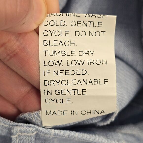 SHEIN Boys 4Y Light Blue Slant Pocket Grid Print Dress Pants - Picture 11 of 11